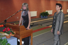 Einweihung der Kegelbahn